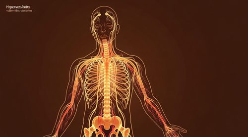 איור מערכת עצבים ברגישות יתר - מה שמסתתר מתחת לפיברומיאלגיה