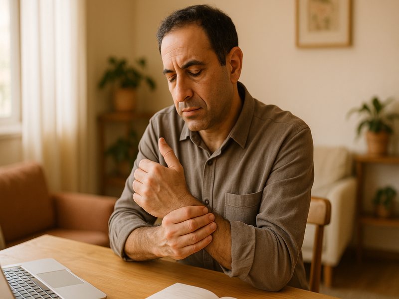 איור הממחיש חשיבות הטיפול בזמן - פולסים אלקטרומגנטיים