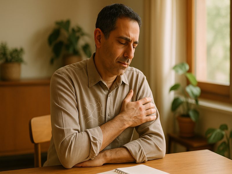איור הממחיש חשיבות הטיפול בזמן - טאפינג EFT